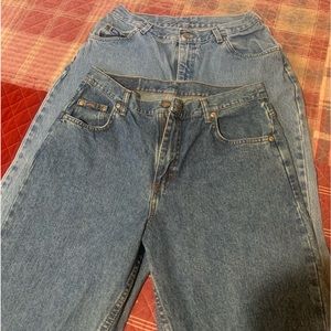 2 Pair Lee Jeans Lot